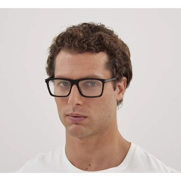 NEW GUCCI EYEGLASSES BLACK MEN EYEWEAR GUCCI GG1445O 001 - Picture 3 of 4